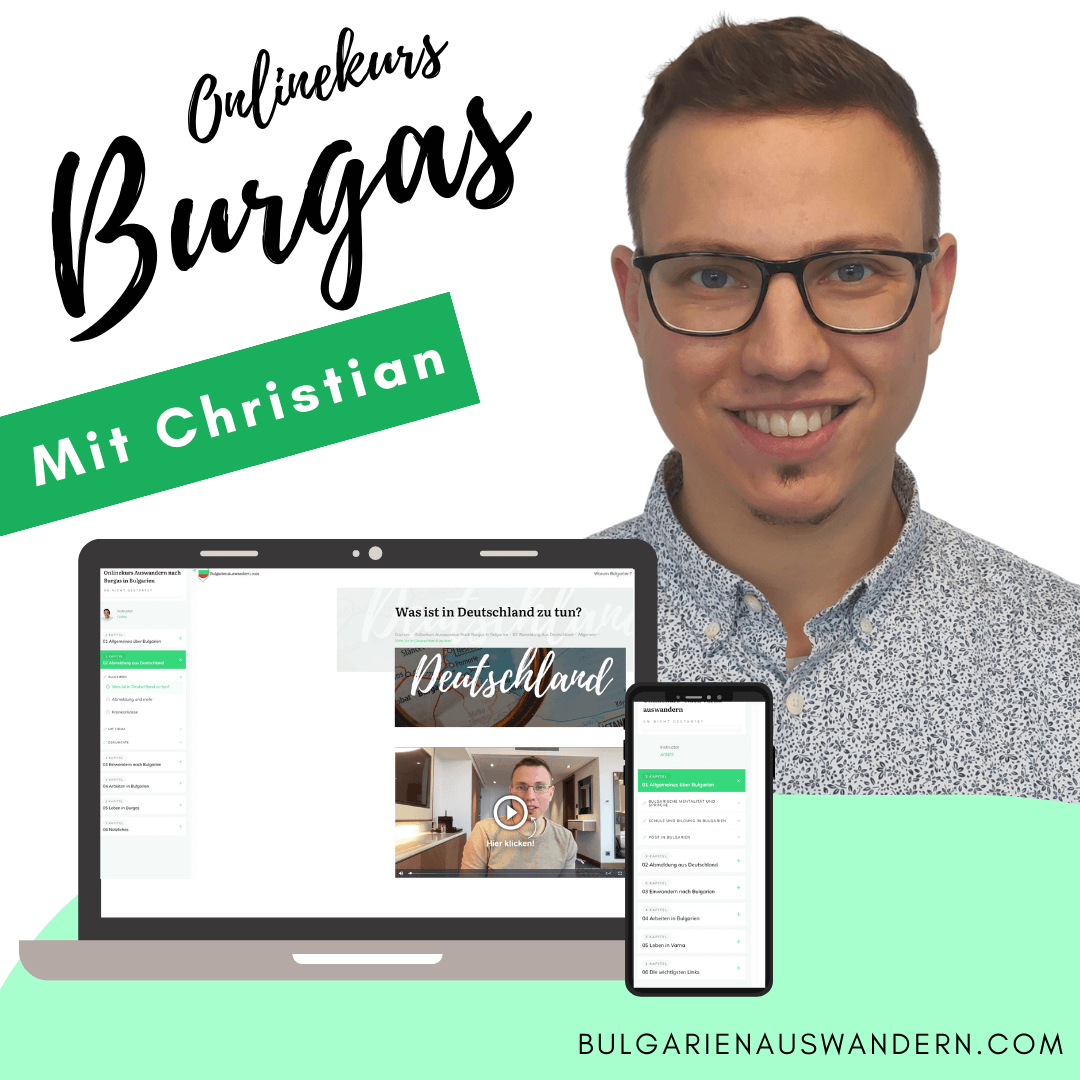Onlinekurs Auswandern nach Burgas in Bulgarien bulgarienauswandern.com