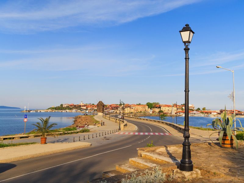 Nessebar Bulgarien Altstadt Laterne