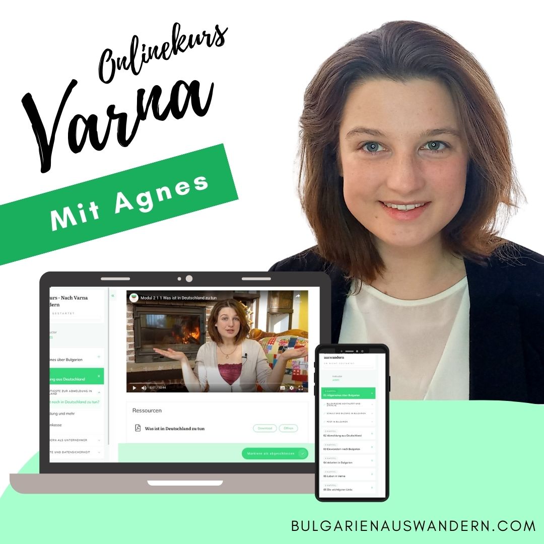 Onlinekurs Auswandern nach Varna in Bulgarien bulgarienauswandern.com